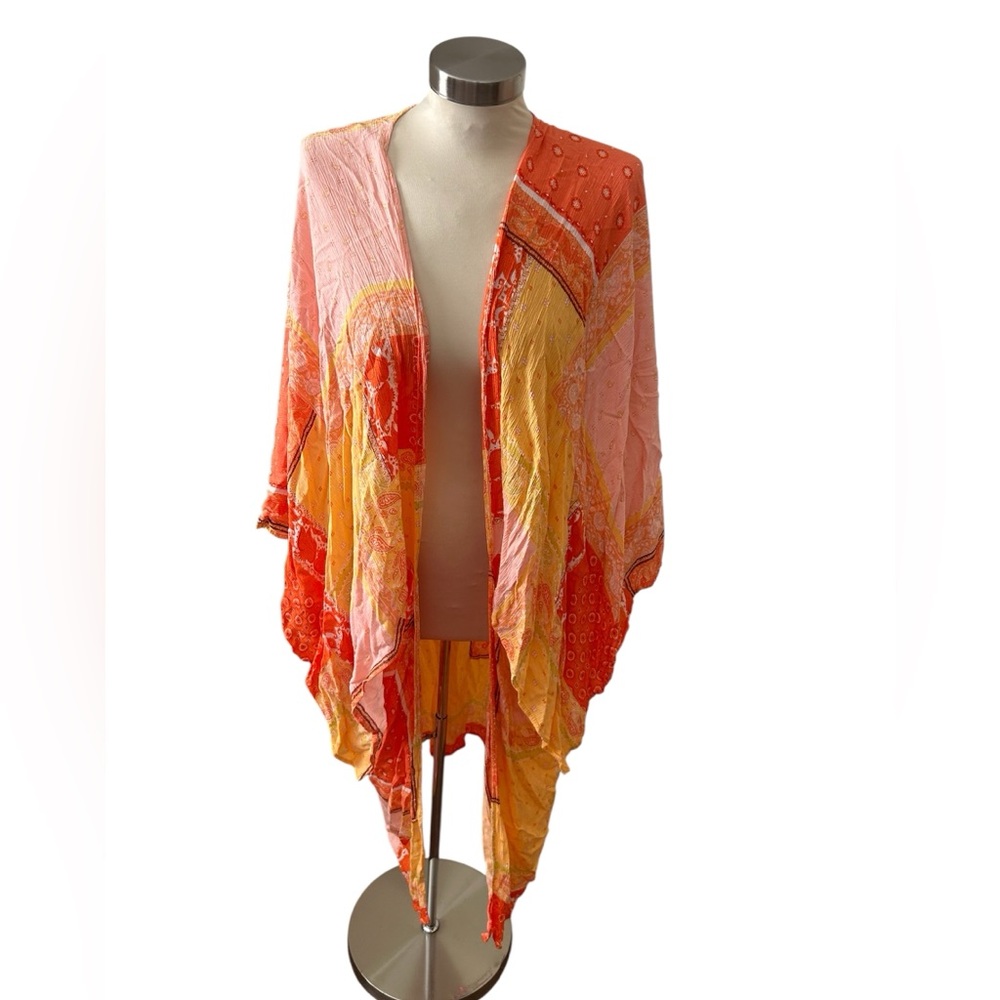 Style Rack - Print Open Kimono - Picture 1 of 5